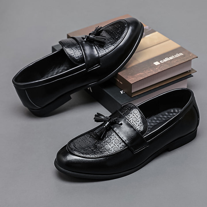 Covani Woven Tassel Loafer