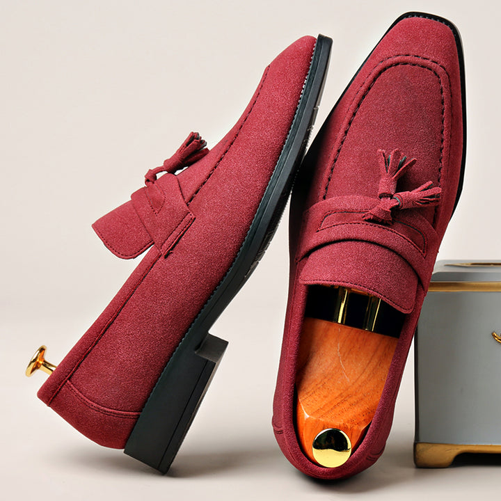 Amalfi Suede Tassel Loafers