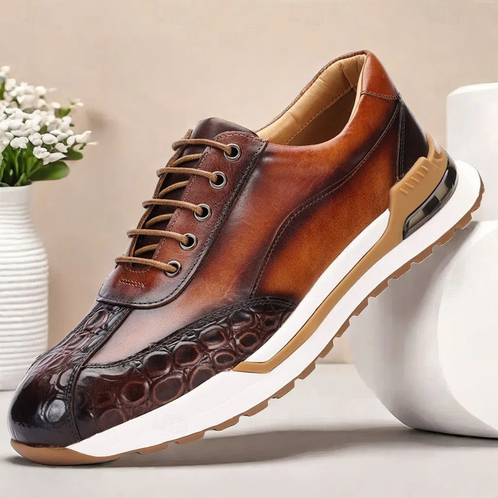 Branzio Leather Sneakers