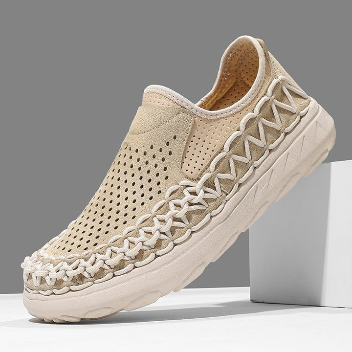 Adriano Hand-Woven Slip-Ons