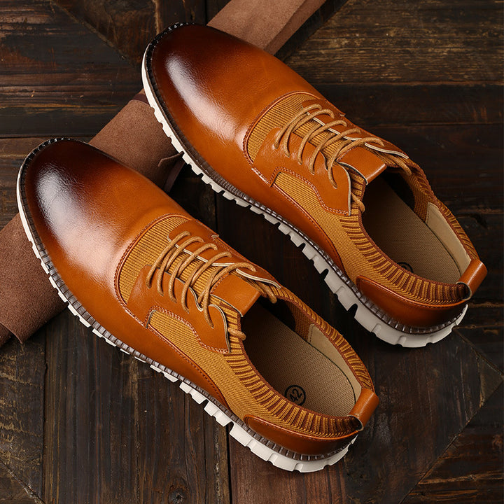 Avenza Leather Dress Sneakers