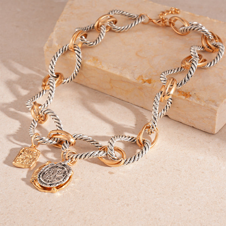 Ostia Medallion Necklace