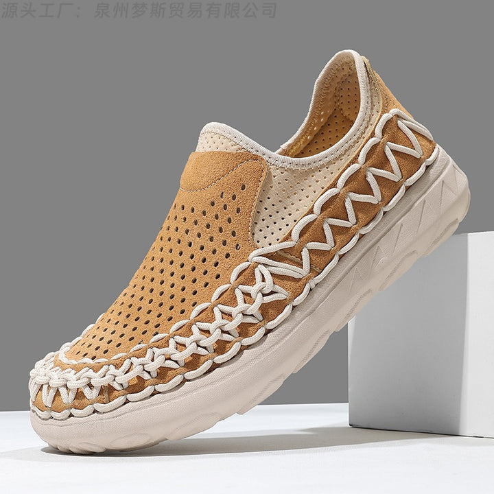 Adriano Hand-Woven Slip-Ons