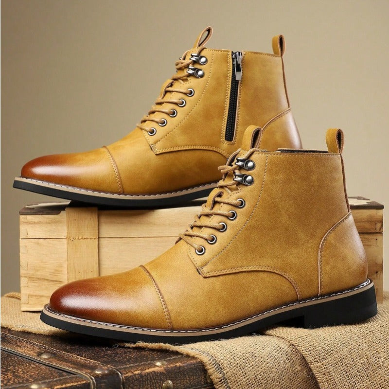 Weslin Cap-Toe Boots