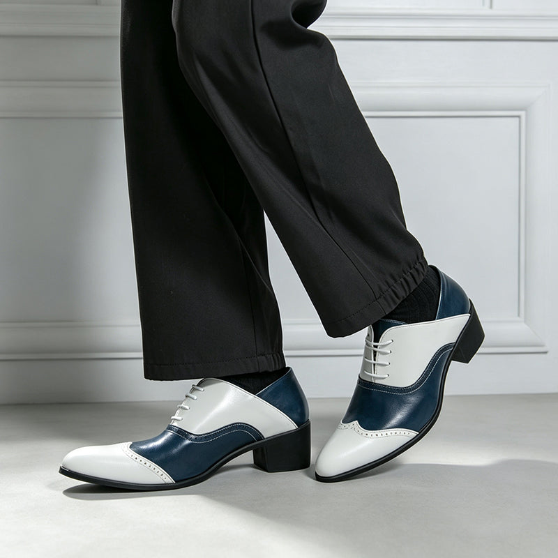 Portofino Block-Heel Brogues