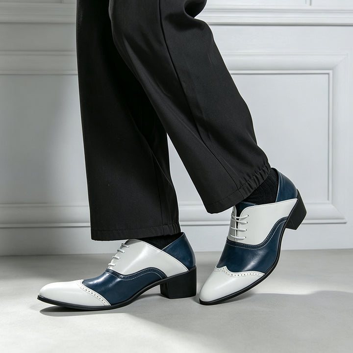 Portofino Block-Heel Brogues