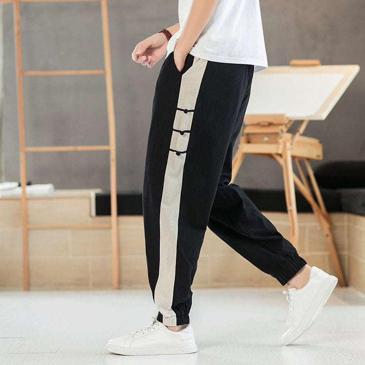 Osaka Toggle Linen Joggers