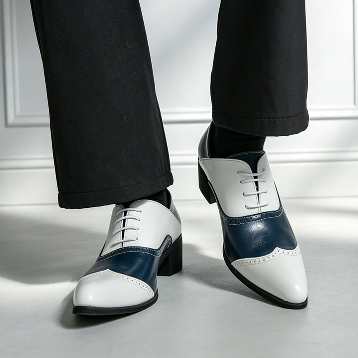 Portofino Block-Heel Brogues