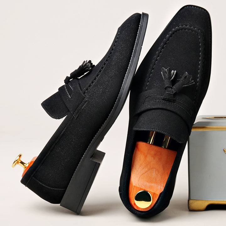 Amalfi Suede Tassel Loafers