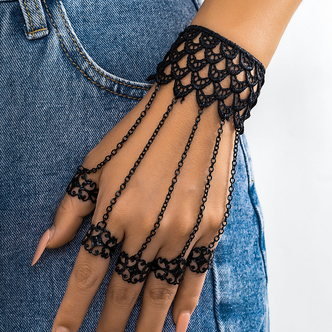 Seraphine Lace Hand Chain