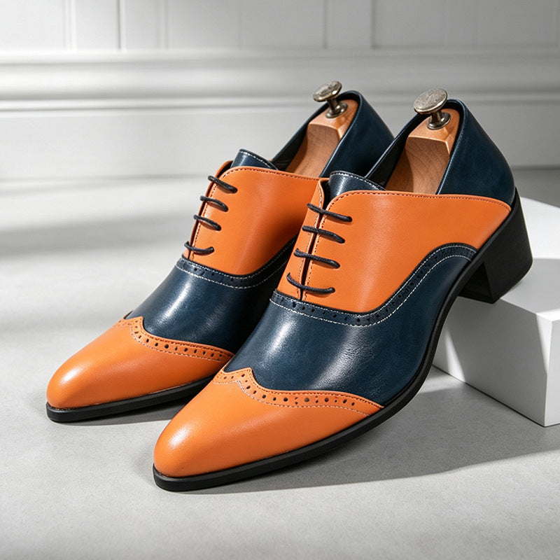 Portofino Block-Heel Brogues