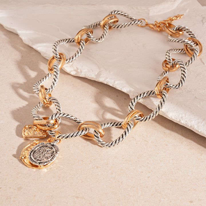 Ostia Medallion Necklace