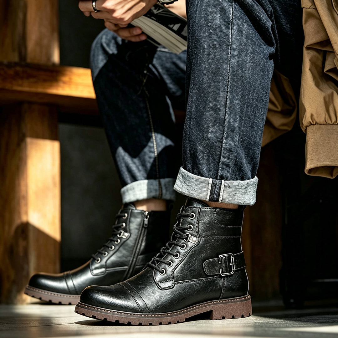 Dawson Lace-Up Boots