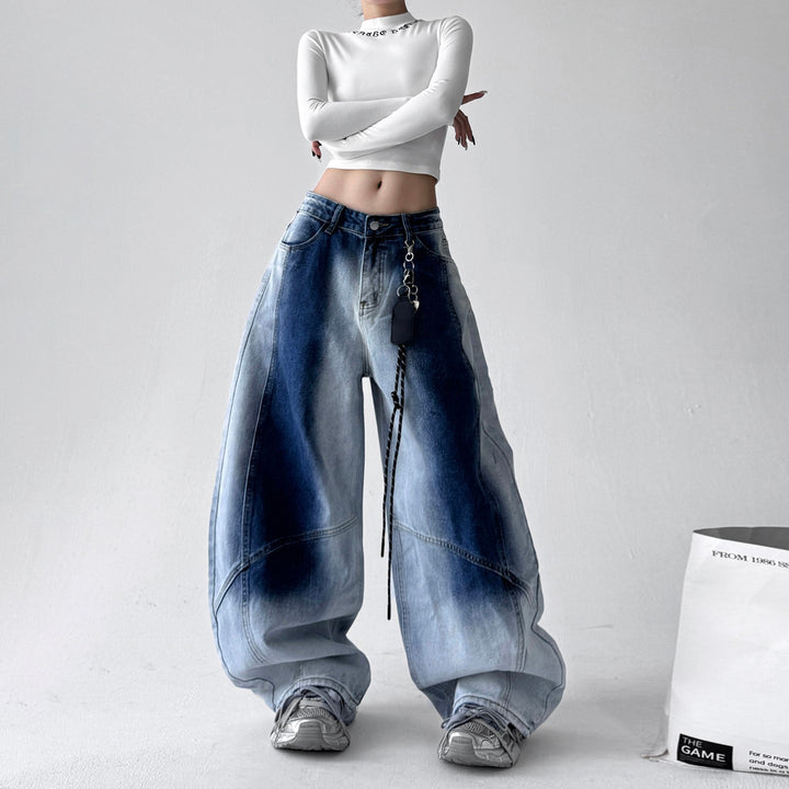 Dakota Fade Barrel Jeans