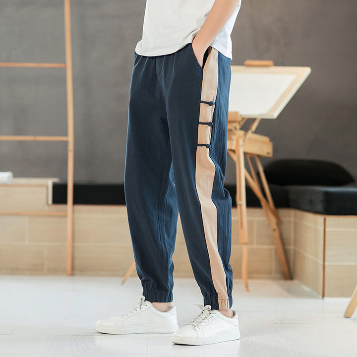 Osaka Toggle Linen Joggers
