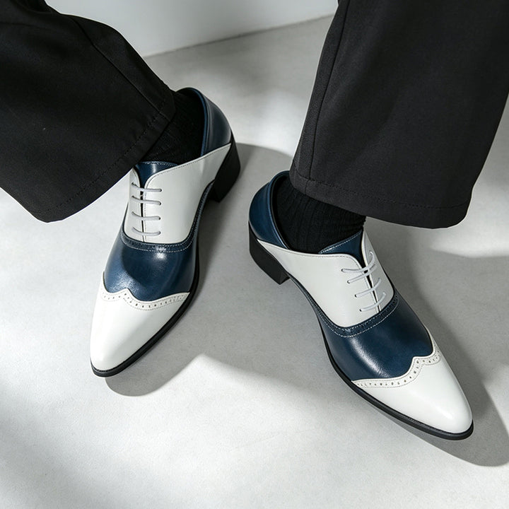 Portofino Block-Heel Brogues
