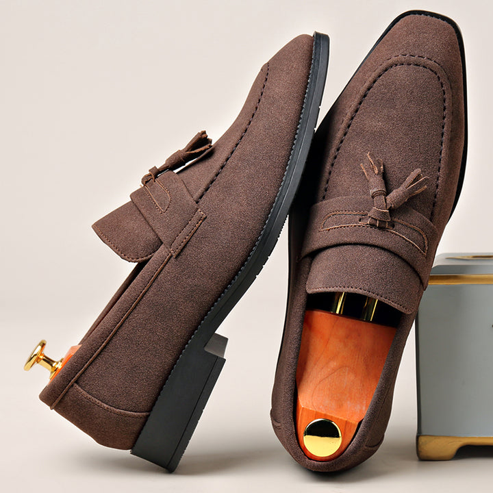 Amalfi Suede Tassel Loafers