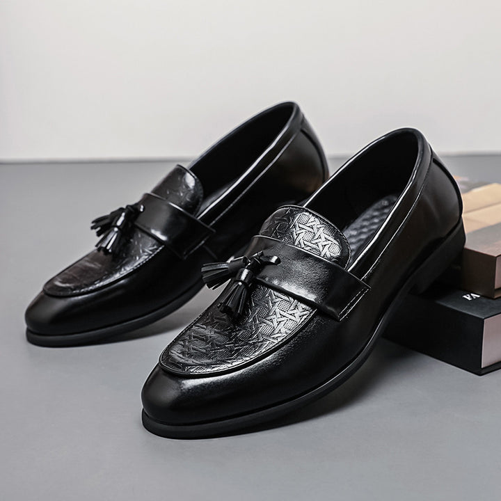 Covani Woven Tassel Loafer