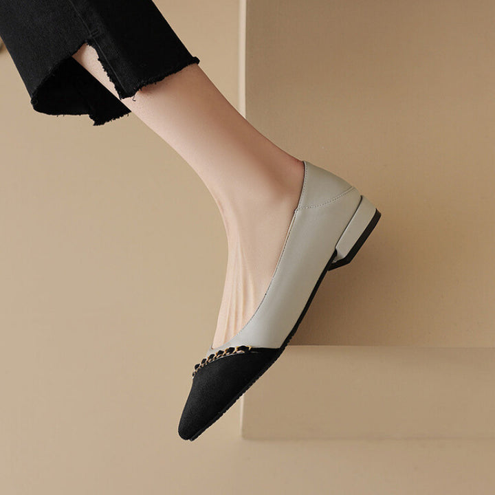 Aveline Pointed-Toe Flats