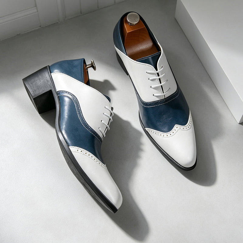 Portofino Block-Heel Brogues