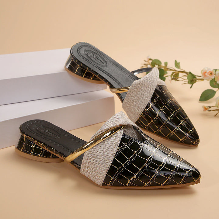 Palena Ring-Strap Mules