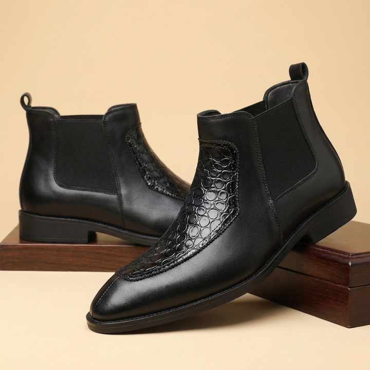 Dovan Embossed Chelsea Boot
