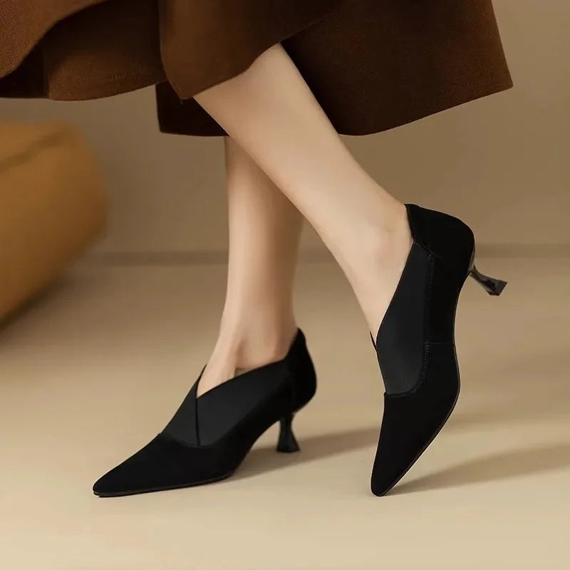 Valore Suede Heels
