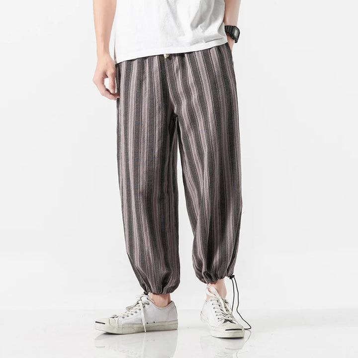 Nomad Striped Harem Pants
