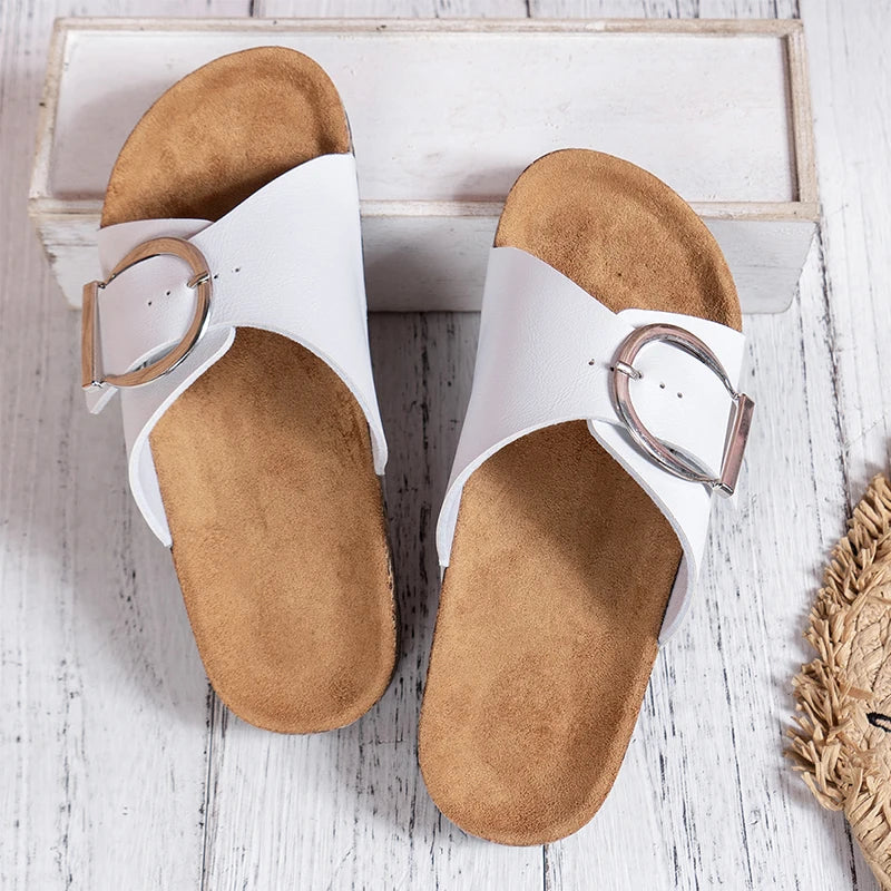 Bijou Buckle Mules