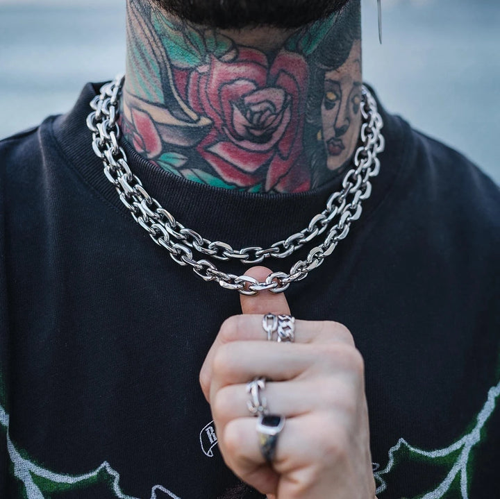 Rebel Icon Chain Necklace
