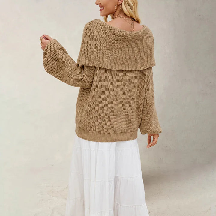 Onda Wide Collar Sweater