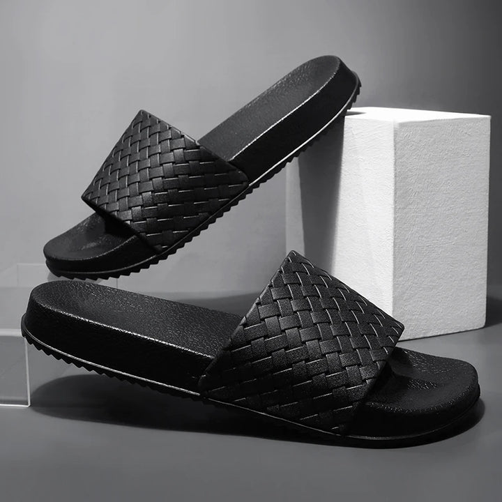 Braido Woven Slides