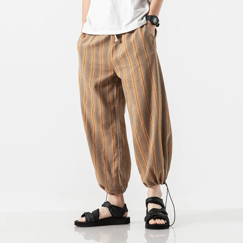 Nomad Striped Harem Pants