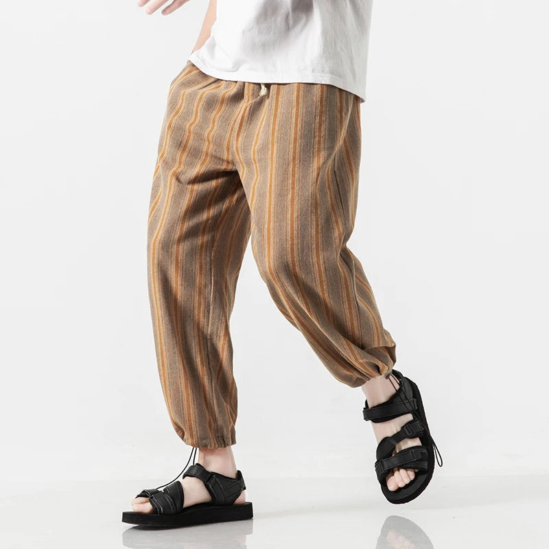 Nomad Striped Harem Pants