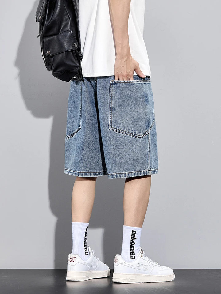Denvar Denim Cargo Shorts