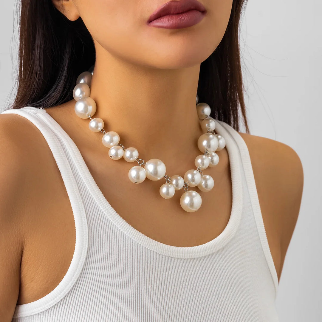 Solenne Pearl Necklace