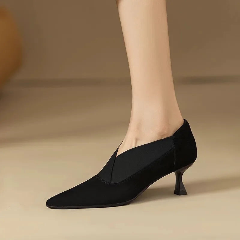 Valore Suede Heels