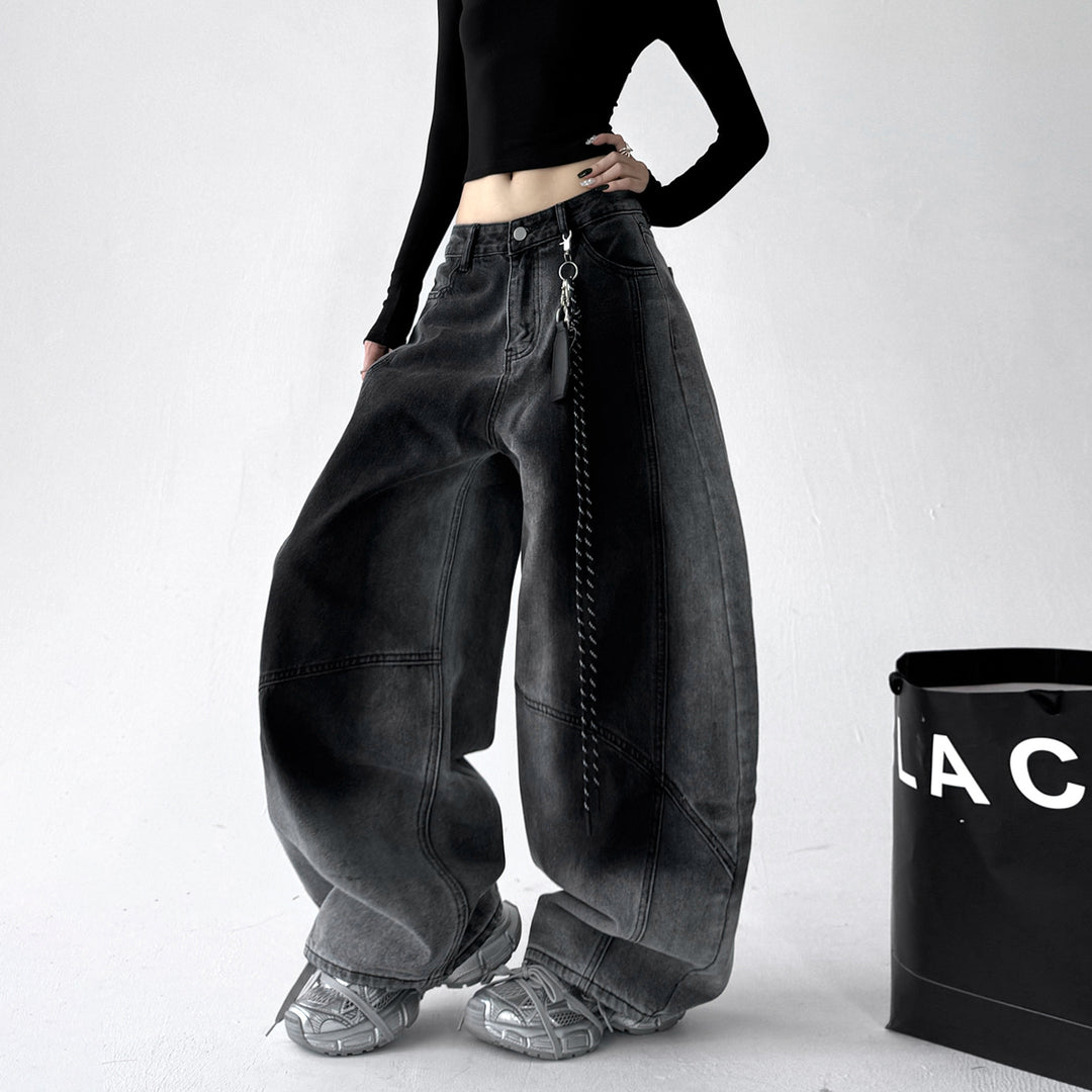 Dakota Fade Barrel Jeans