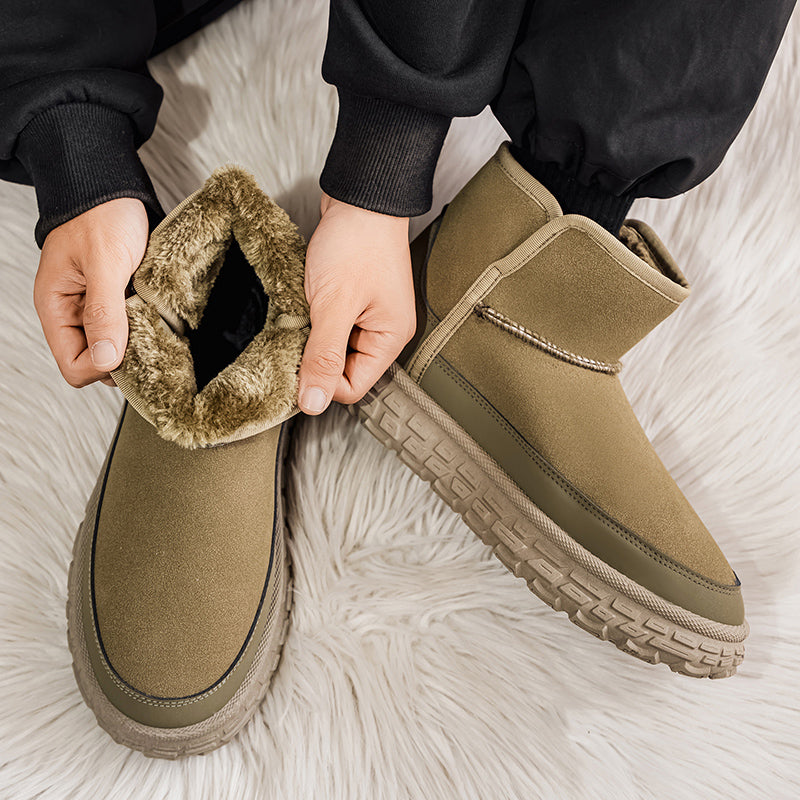 Dolomite Suede Strap Boots