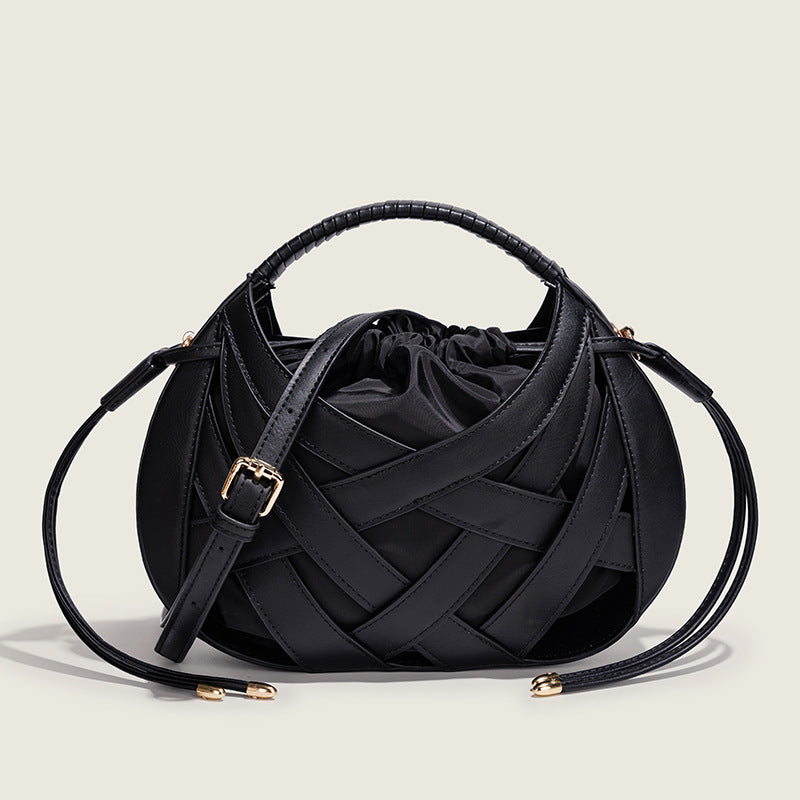 Brienna Lattice Bucket Bag