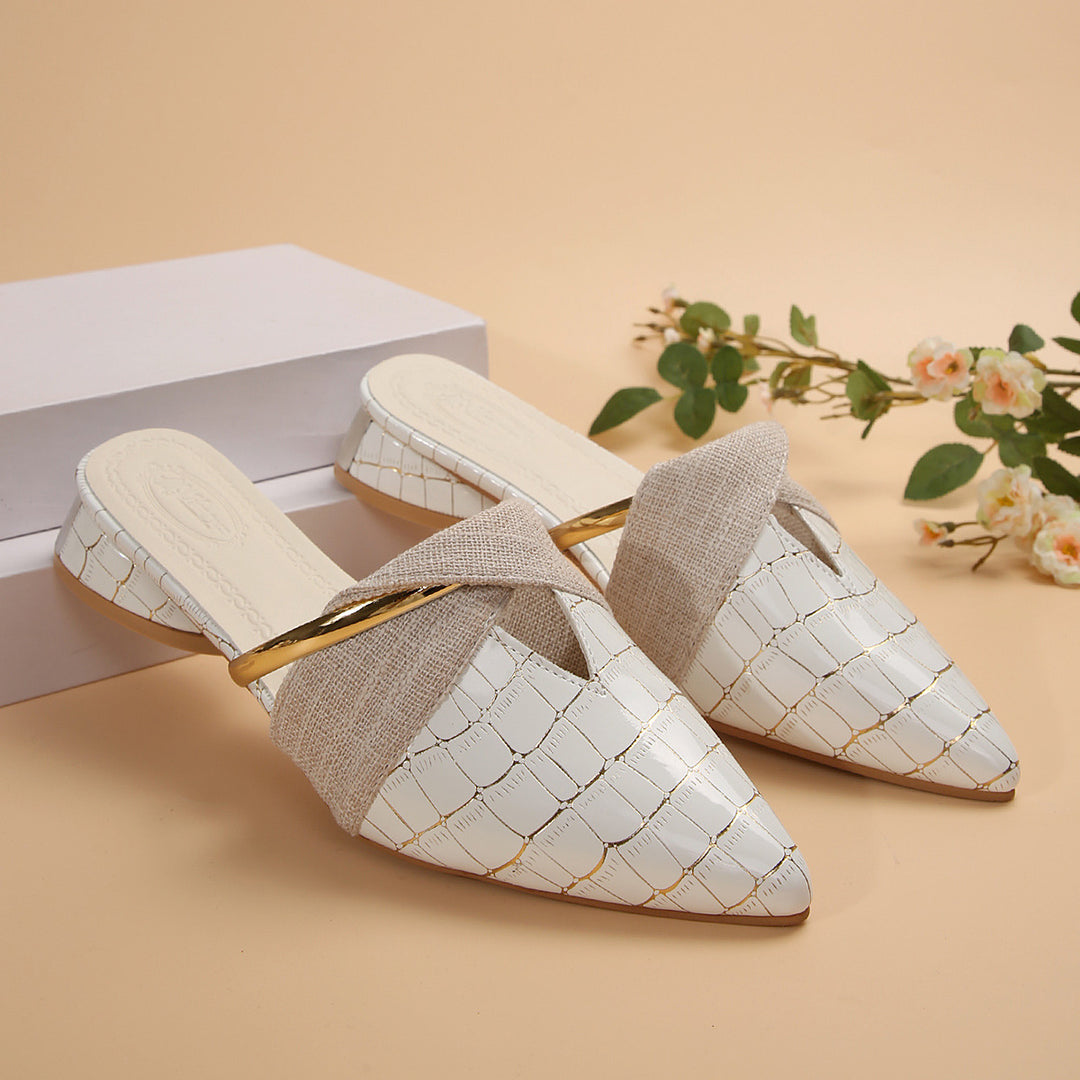 Palena Ring-Strap Mules