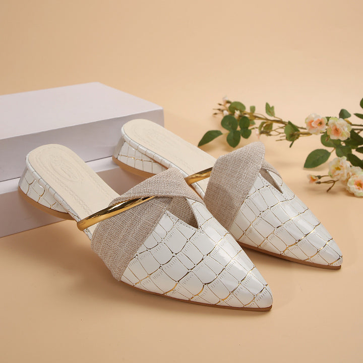 Palena Ring-Strap Mules