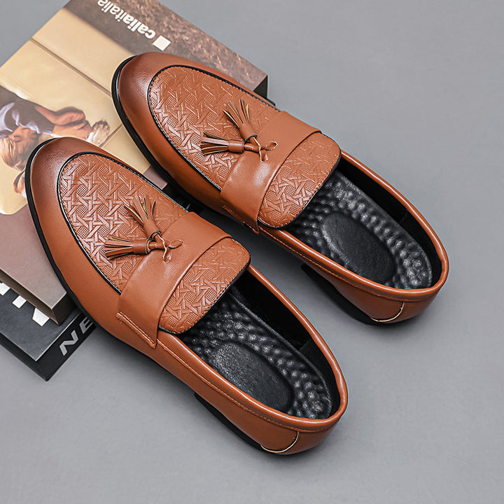 Covani Woven Tassel Loafer