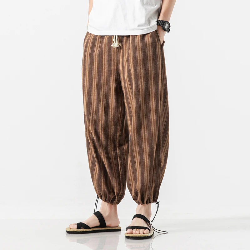 Nomad Striped Harem Pants