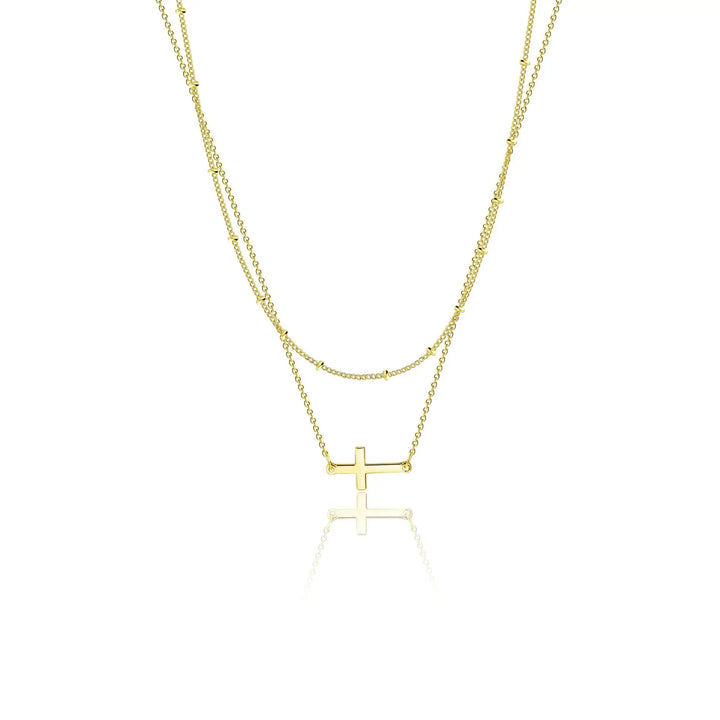 Avery Cross Necklace