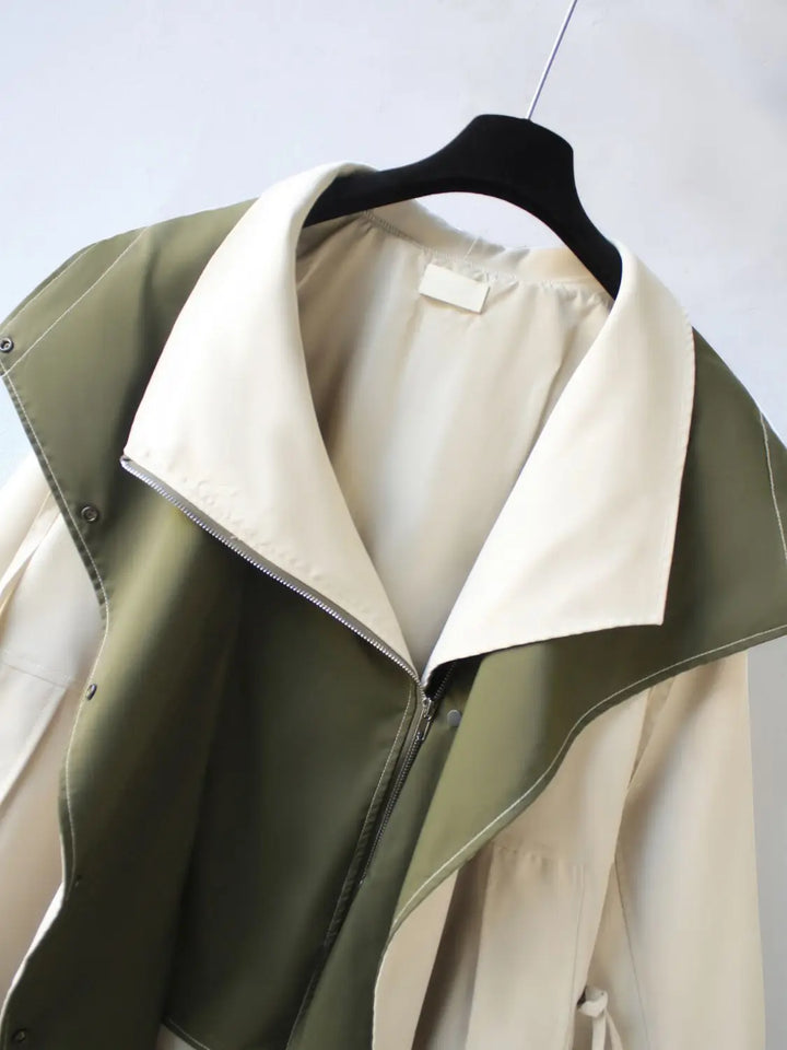 Elara Two-Tone Windbreaker