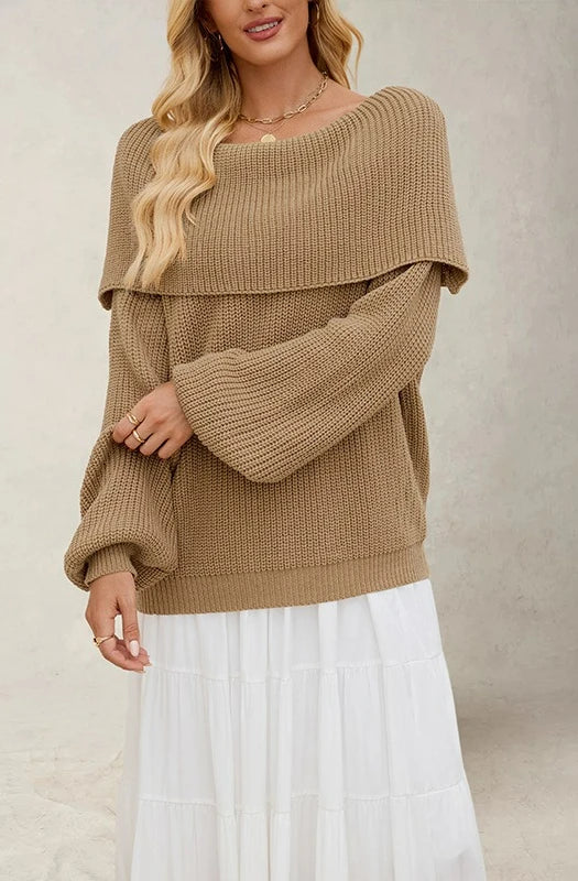 Onda Wide Collar Sweater