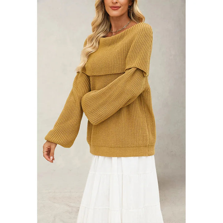 Onda Wide Collar Sweater