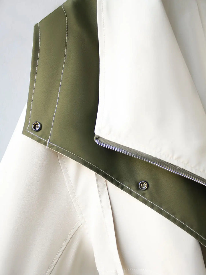 Elara Two-Tone Windbreaker