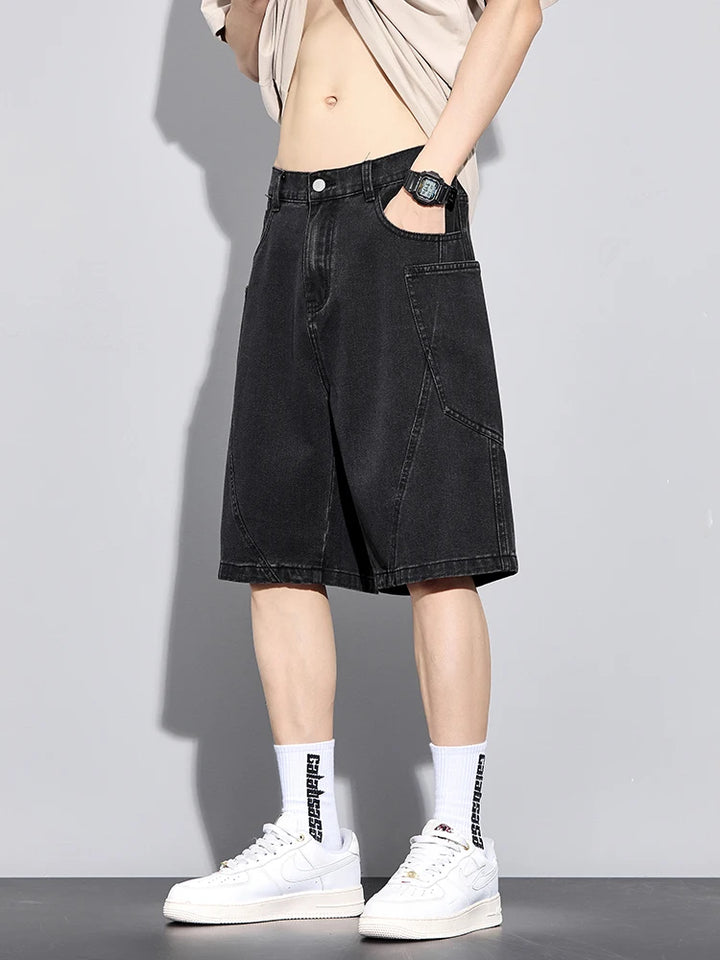 Denvar Denim Cargo Shorts